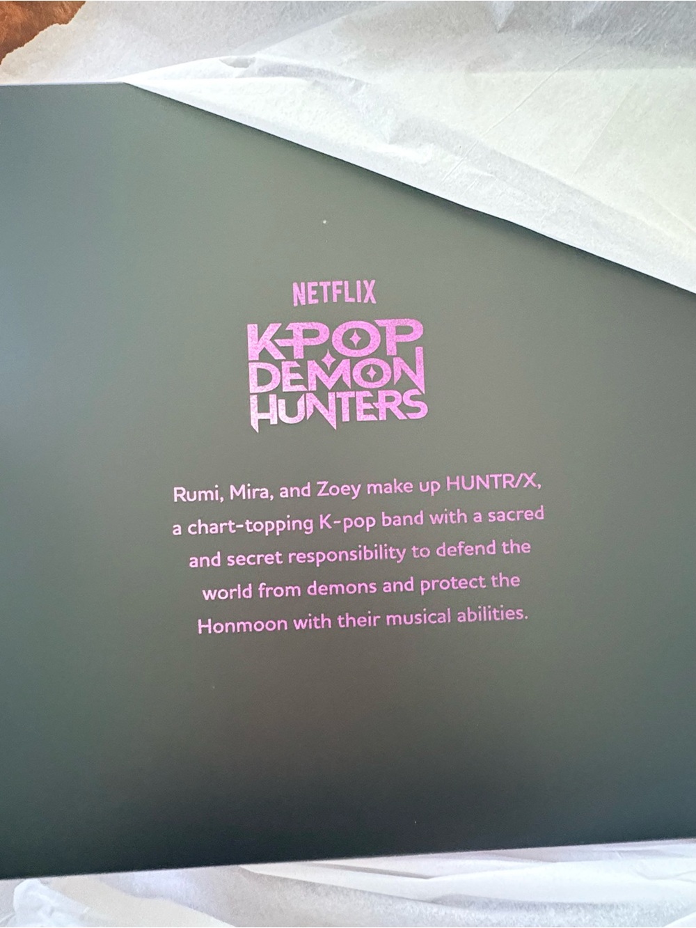 Limited edition Mattel creations What It Sounds Like Kpop Demon Hunters Dolls - Picture 3 of 4